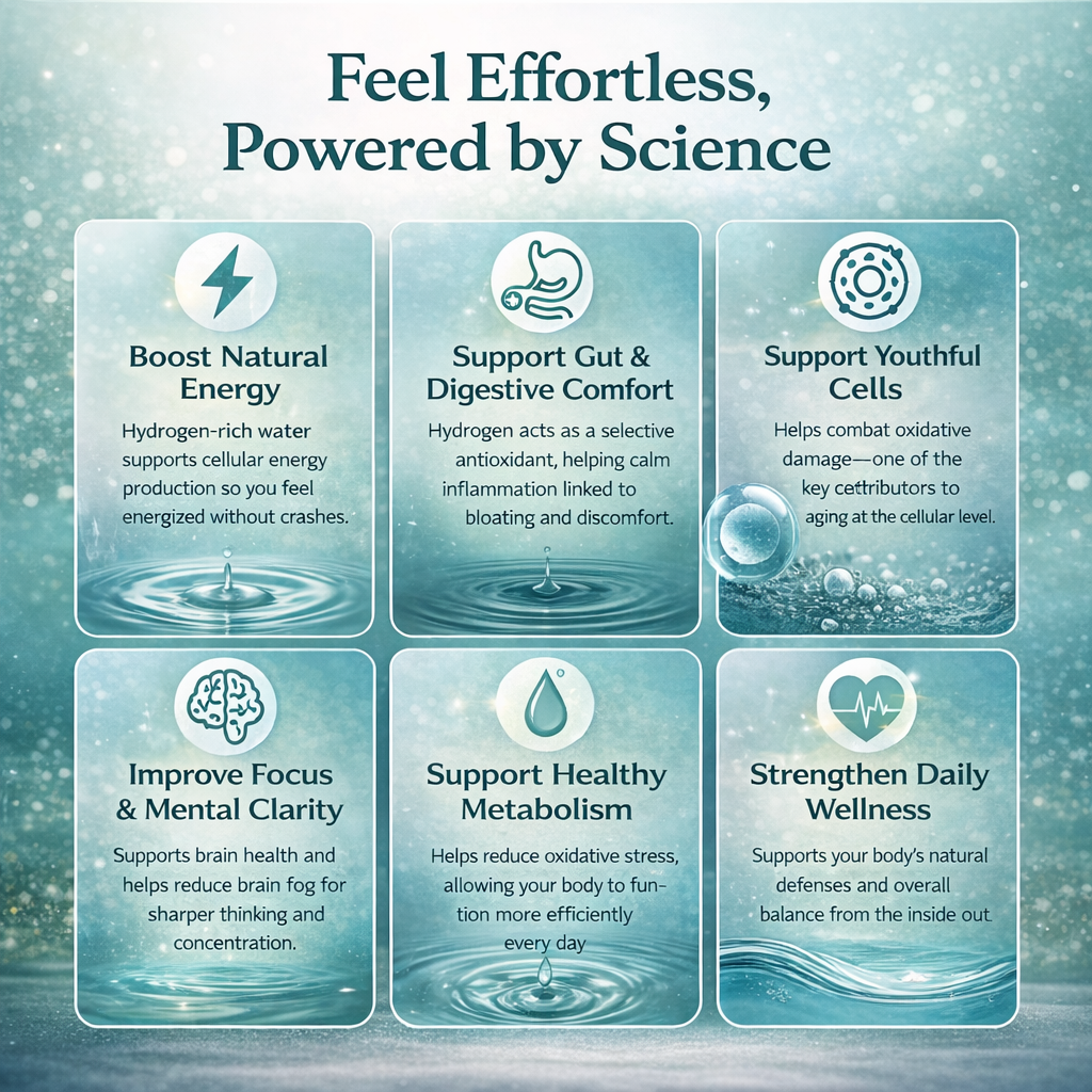 Al Aras™ Hydrogen Water Bottle 2.0 - Free eBook