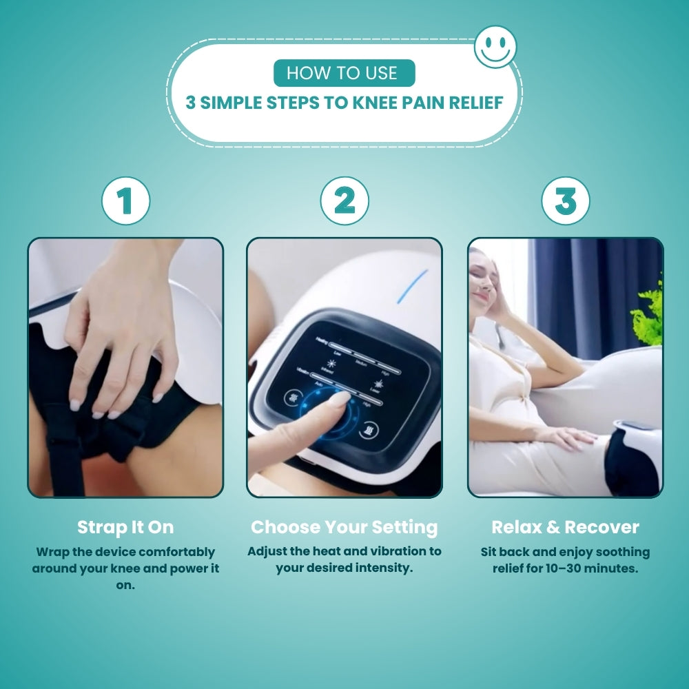 RestoreKnee™ 2.0 - Knee Massager - Free eBook