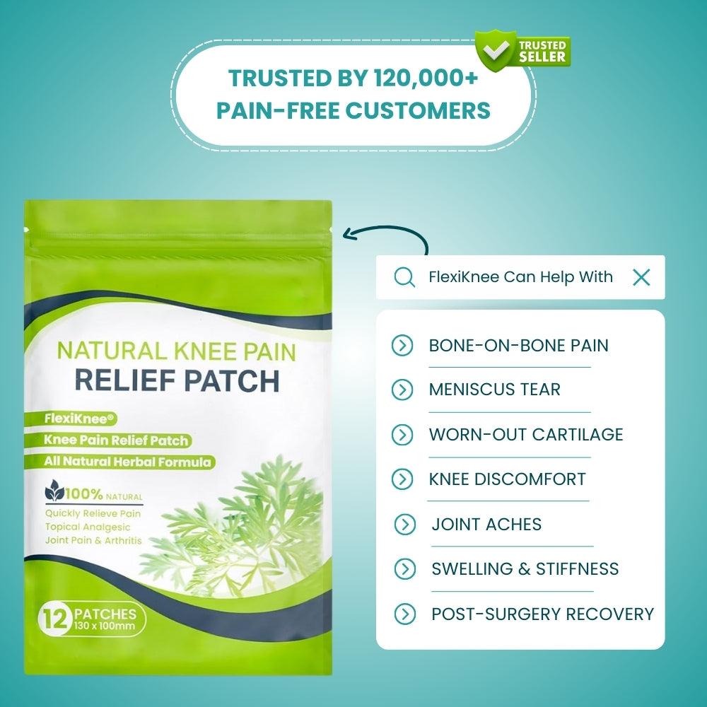 FlexiKnee™ - Natural Knee Pain Patches