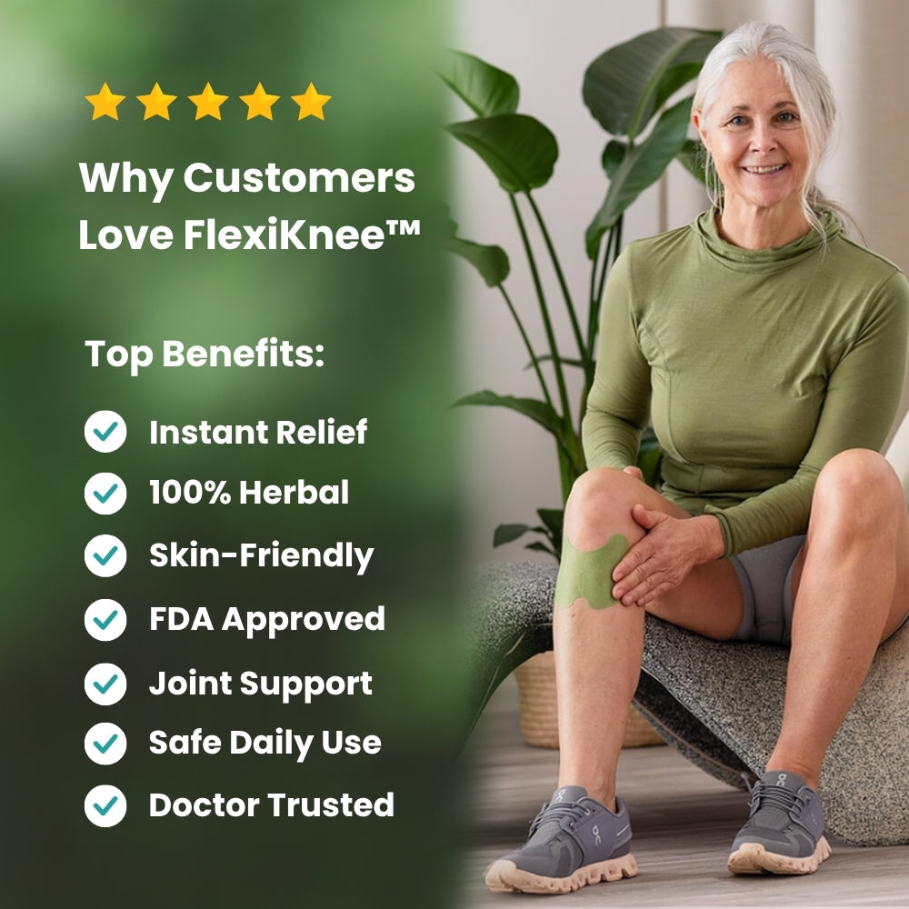FlexiKnee™ - Natural Knee Pain Patches