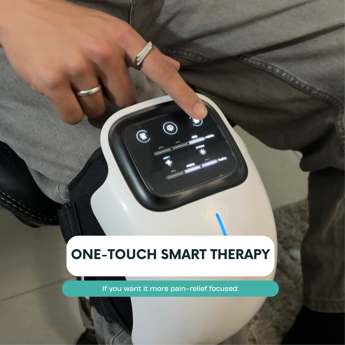 RestoreKnee™ 2.0 - Knee Massager - Free eBook