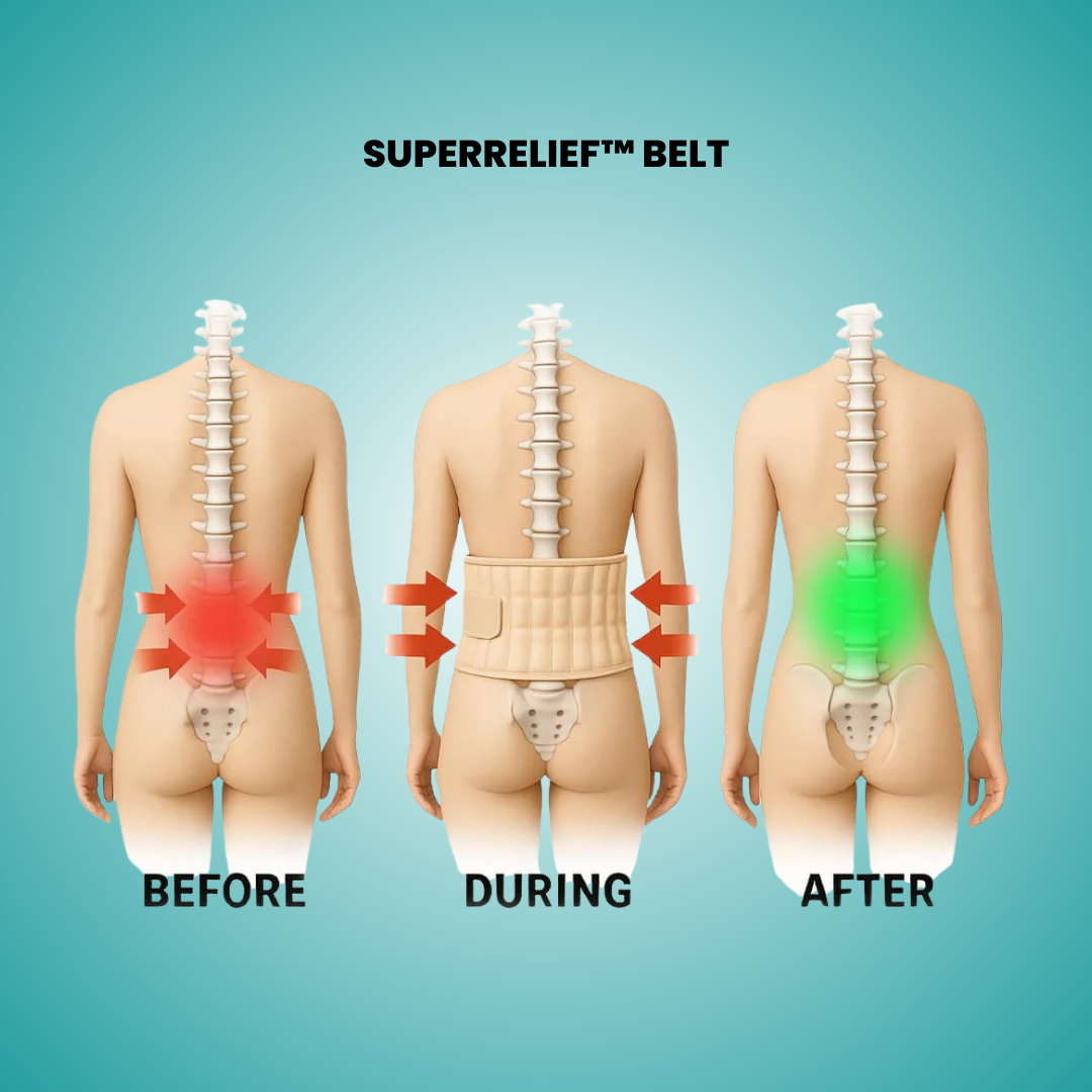 SuperRelief™ Lumbar Decompression Belt