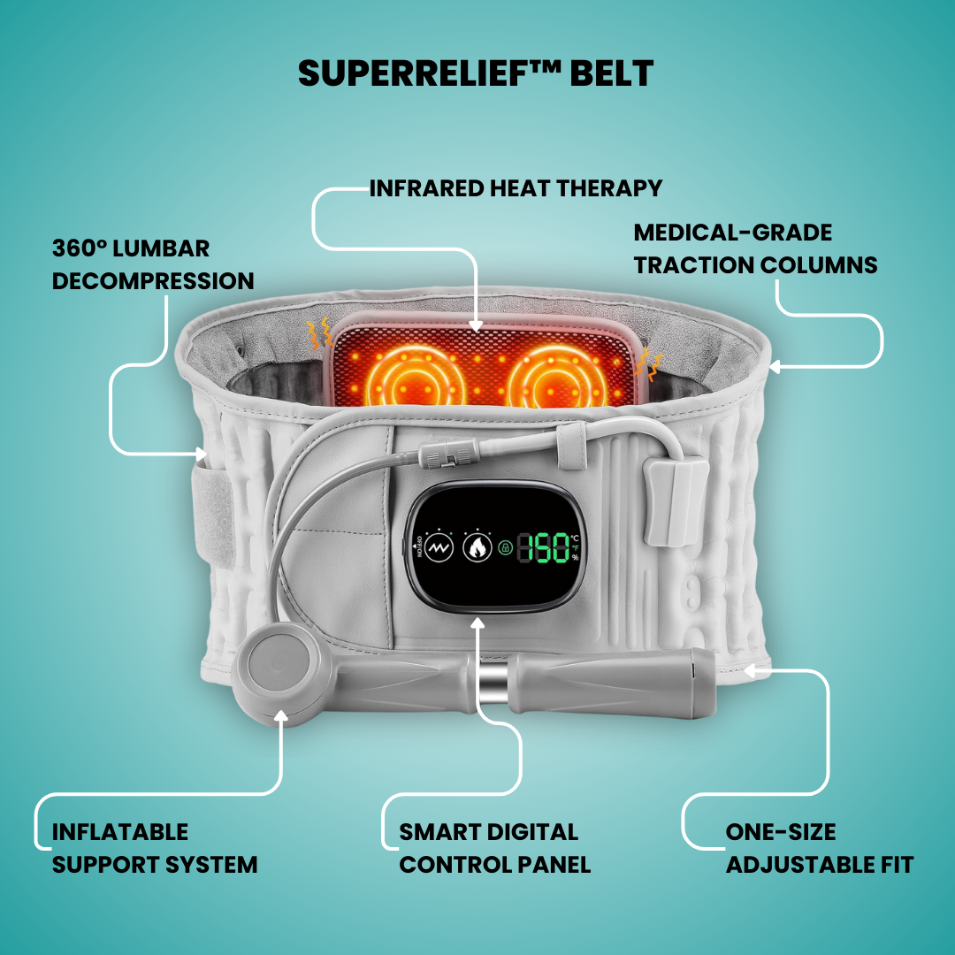 SuperRelief™ Lumbar Decompression Belt
