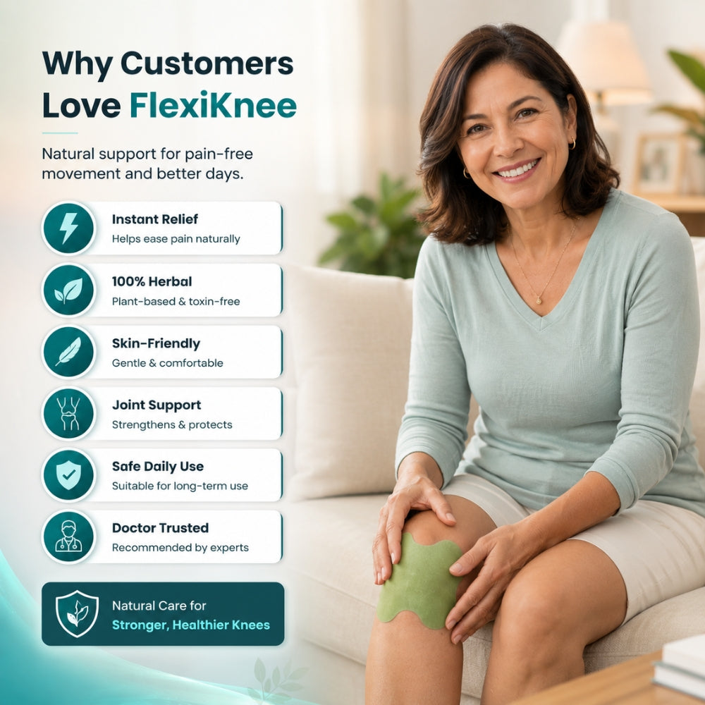 Al Aras™ - FlexiKnee Natural Knee Pain Patches