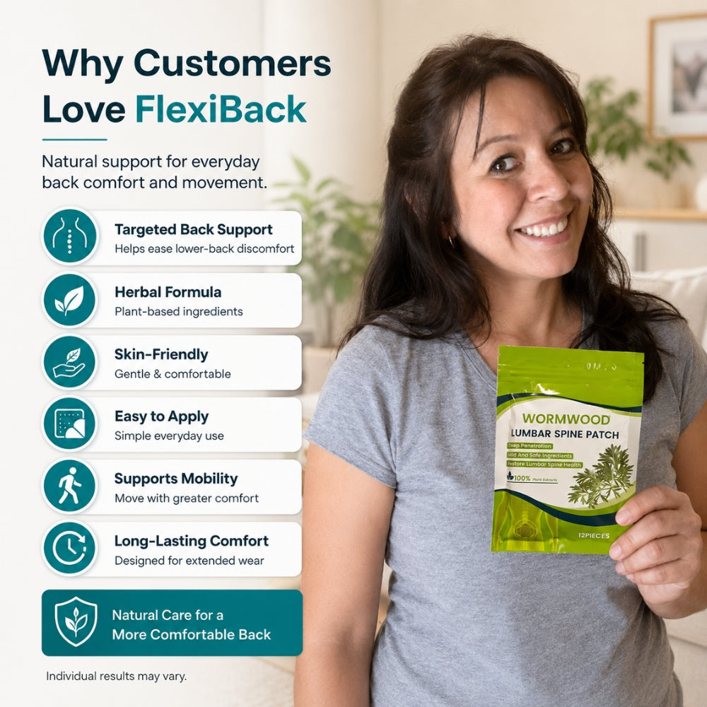 Al Aras™ - FlexiBack Natural Back Pain Patches