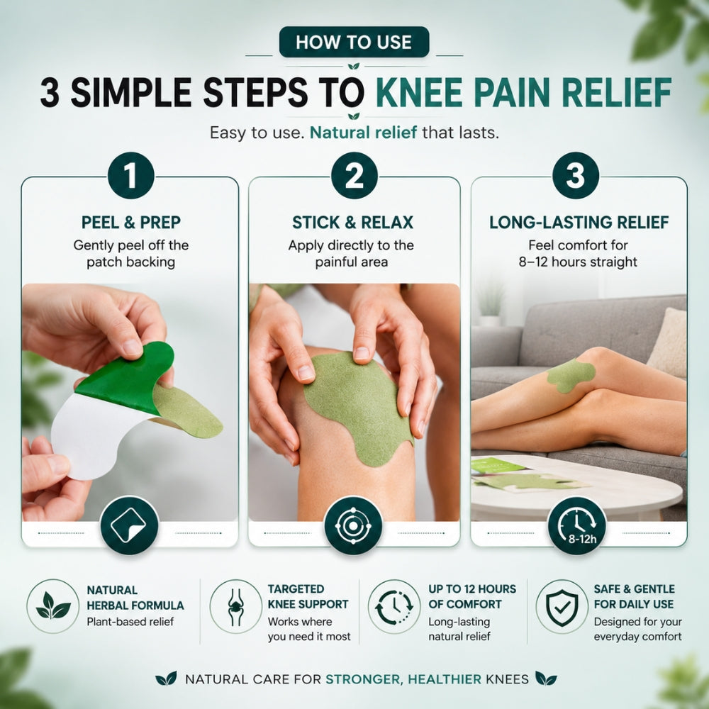 Al Aras™ - FlexiKnee Natural Knee Pain Patches