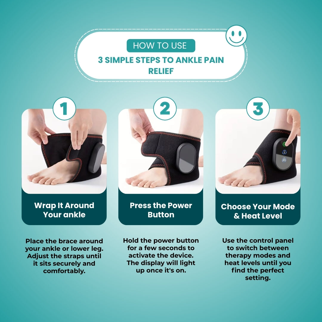 SuperRelief™ Ankle Therapy Massager
