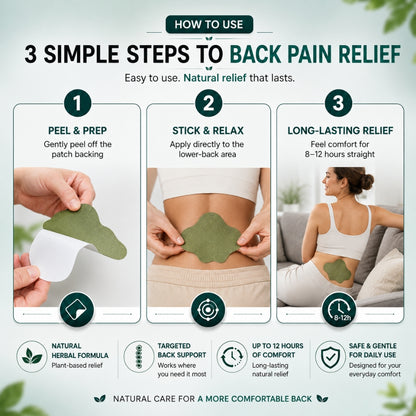 Al Aras™ - FlexiBack Natural Back Pain Patches