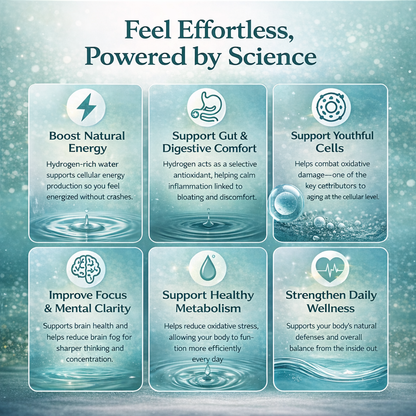 Al Aras™ Hydrogen Water Bottle 2.0 - Free eBook