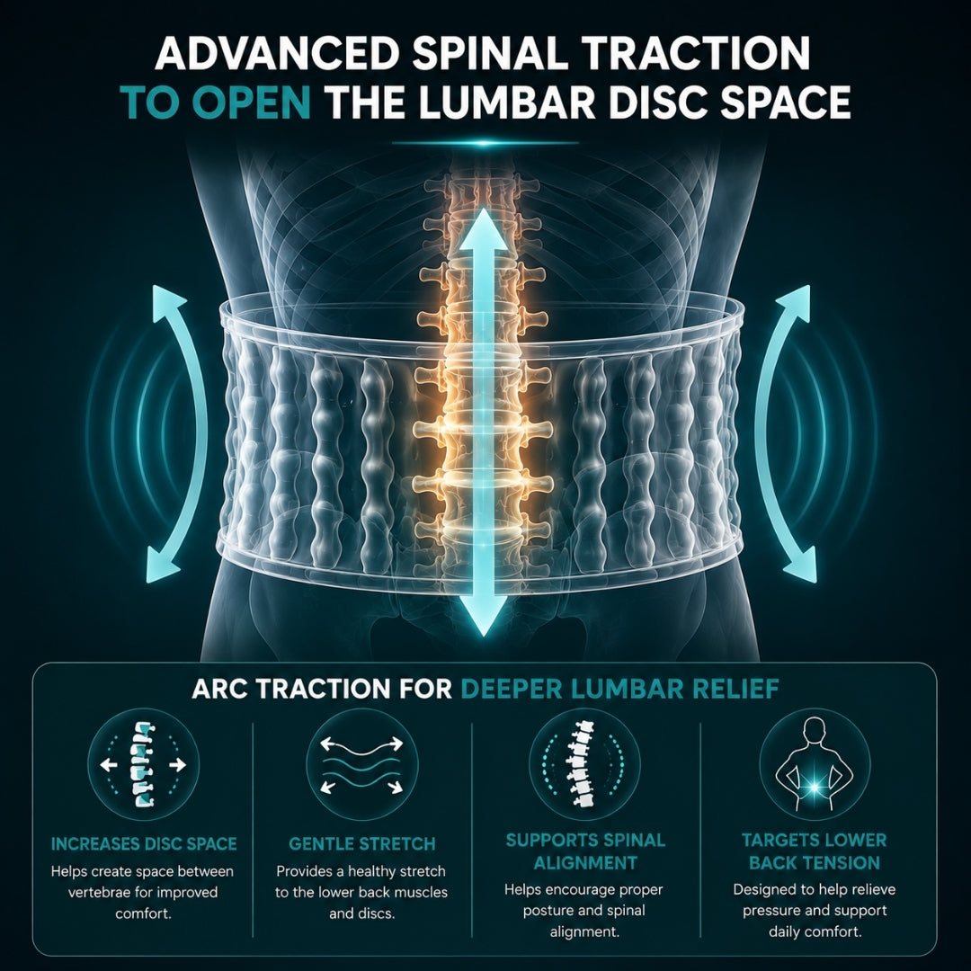 Al Aras™ SuperRelief Pro – Lumbar Decompression Device