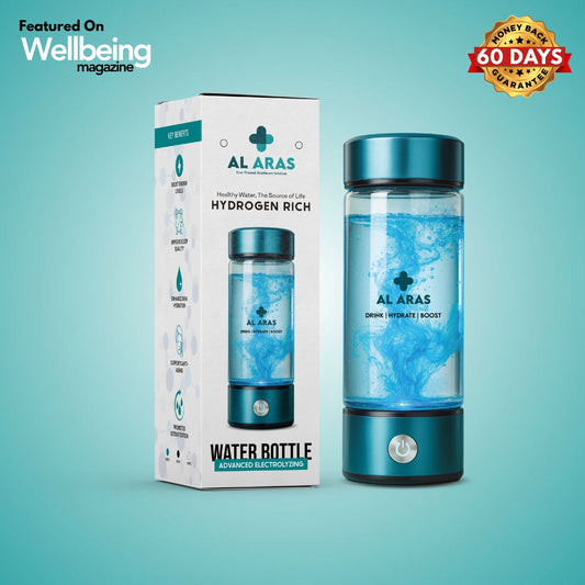 Al Aras™ Hydrogen Water Bottle 2.0 - Free eBook