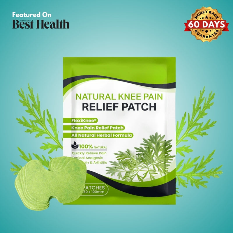 FlexiKnee™ - Natural Knee Pain Patches - Free eBook