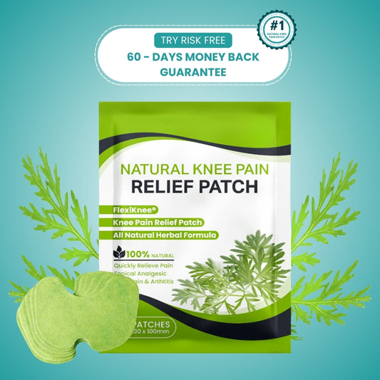 FlexiKnee™ - Natural Knee Pain Patches - Free eBook