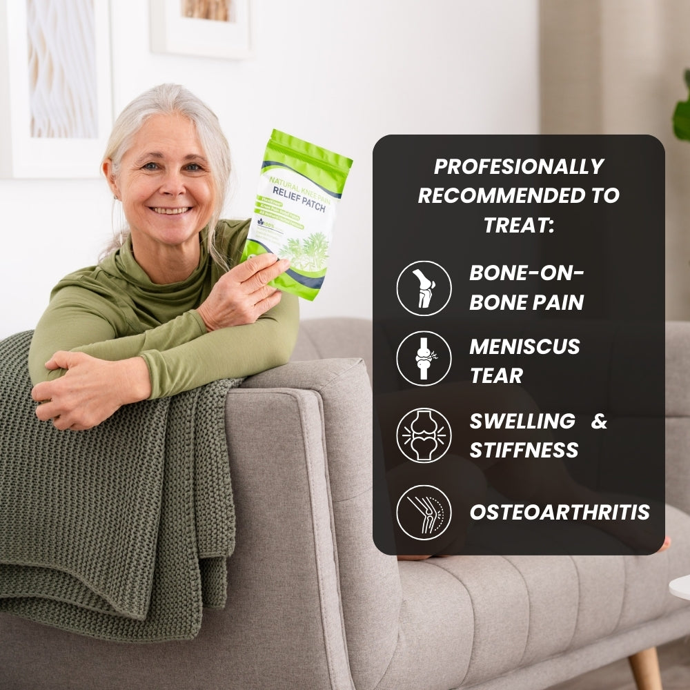 FlexiKnee™ - Natural Knee Pain Patches - Free eBook