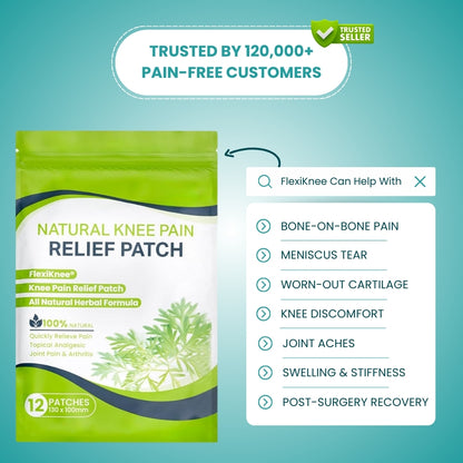 FlexiKnee™ - Natural Knee Pain Patches