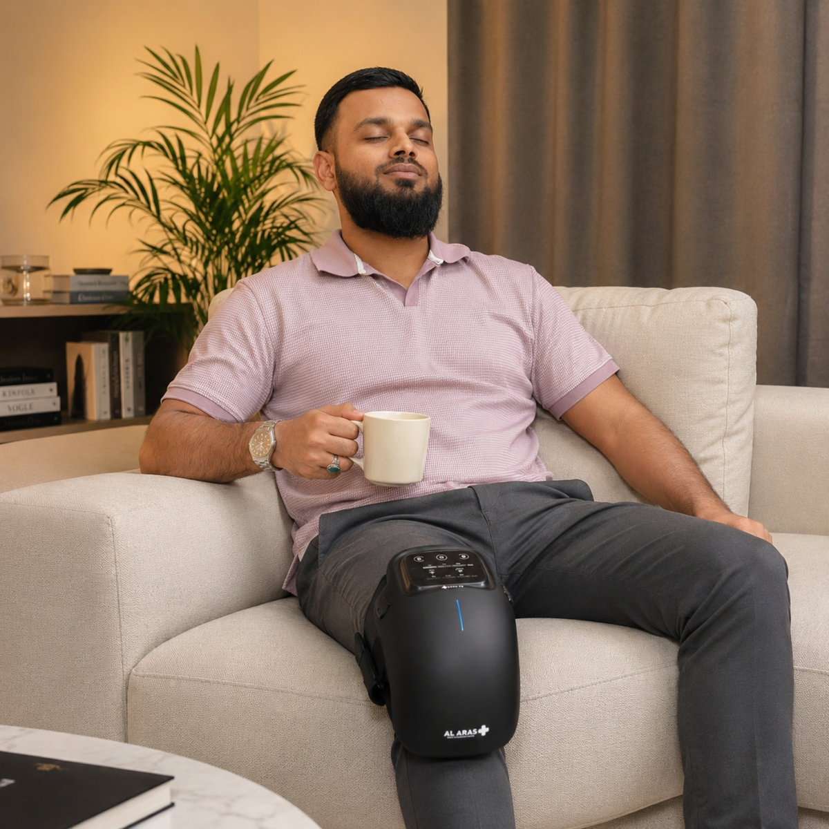 Al Aras™ RestoreKnee Pro – Smart Knee Recovery Device