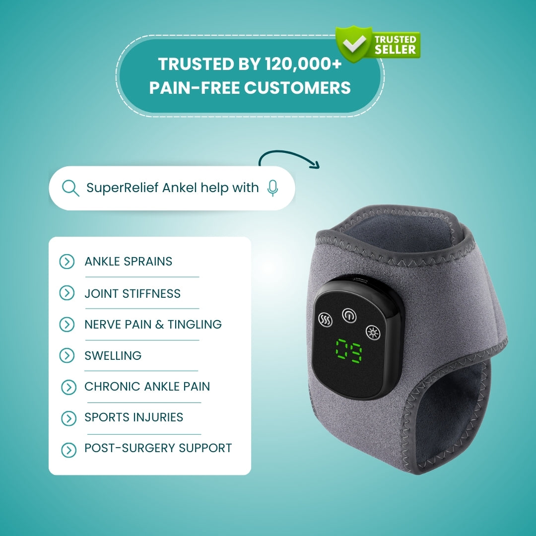 SuperRelief™ Ankle Therapy Massager