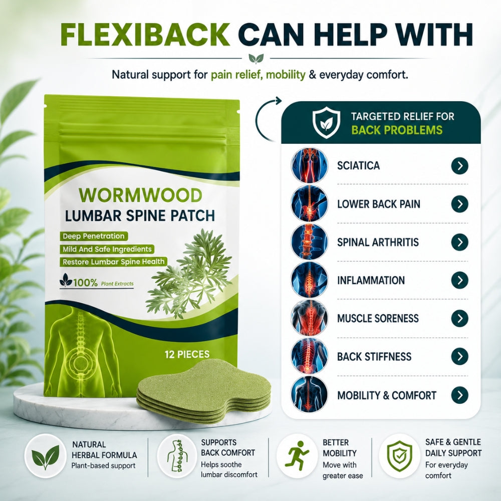 Al Aras™ - FlexiBack Natural Back Pain Patches