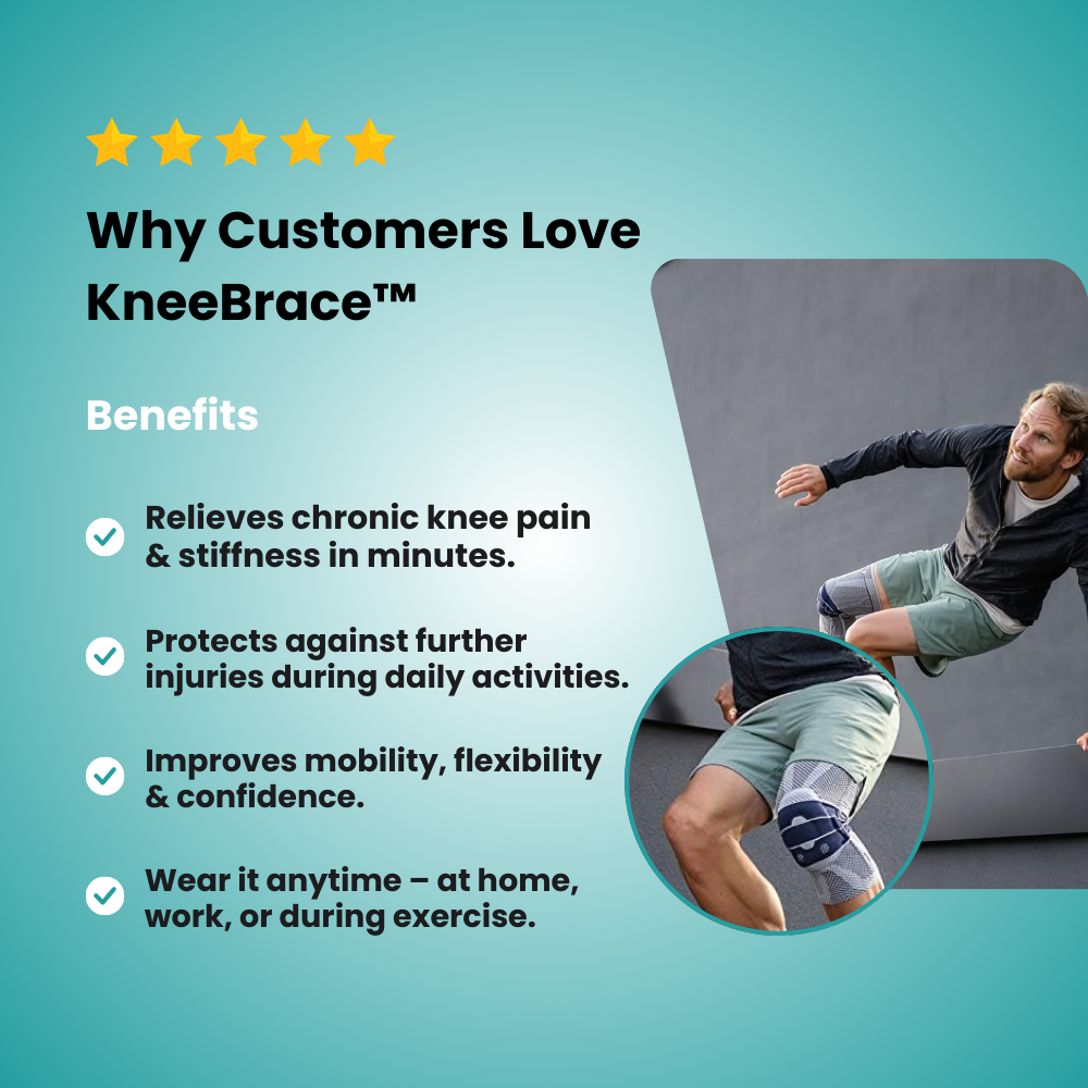 KneeBrace™ - Targeted Support for Pain Relief