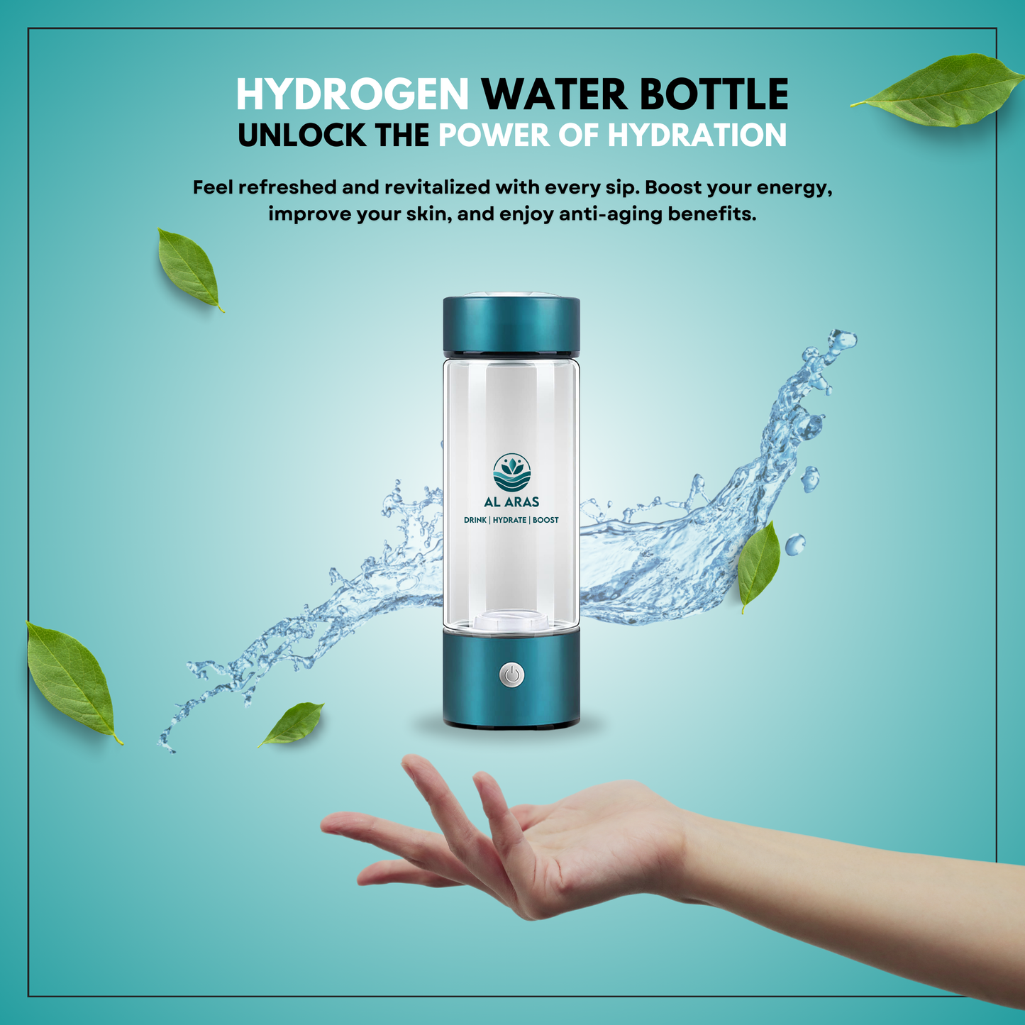 Hydrogen Water Bottle - Free eBook