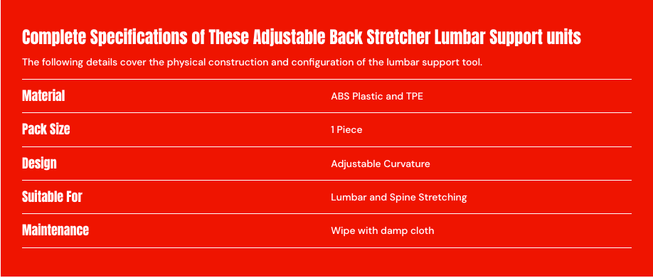 Al Aras™  -Back Stretcher