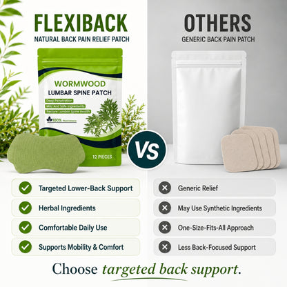 Al Aras™ - FlexiBack Natural Back Pain Patches