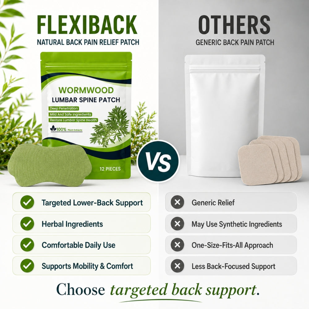 Al Aras™ - FlexiBack Natural Back Pain Patches