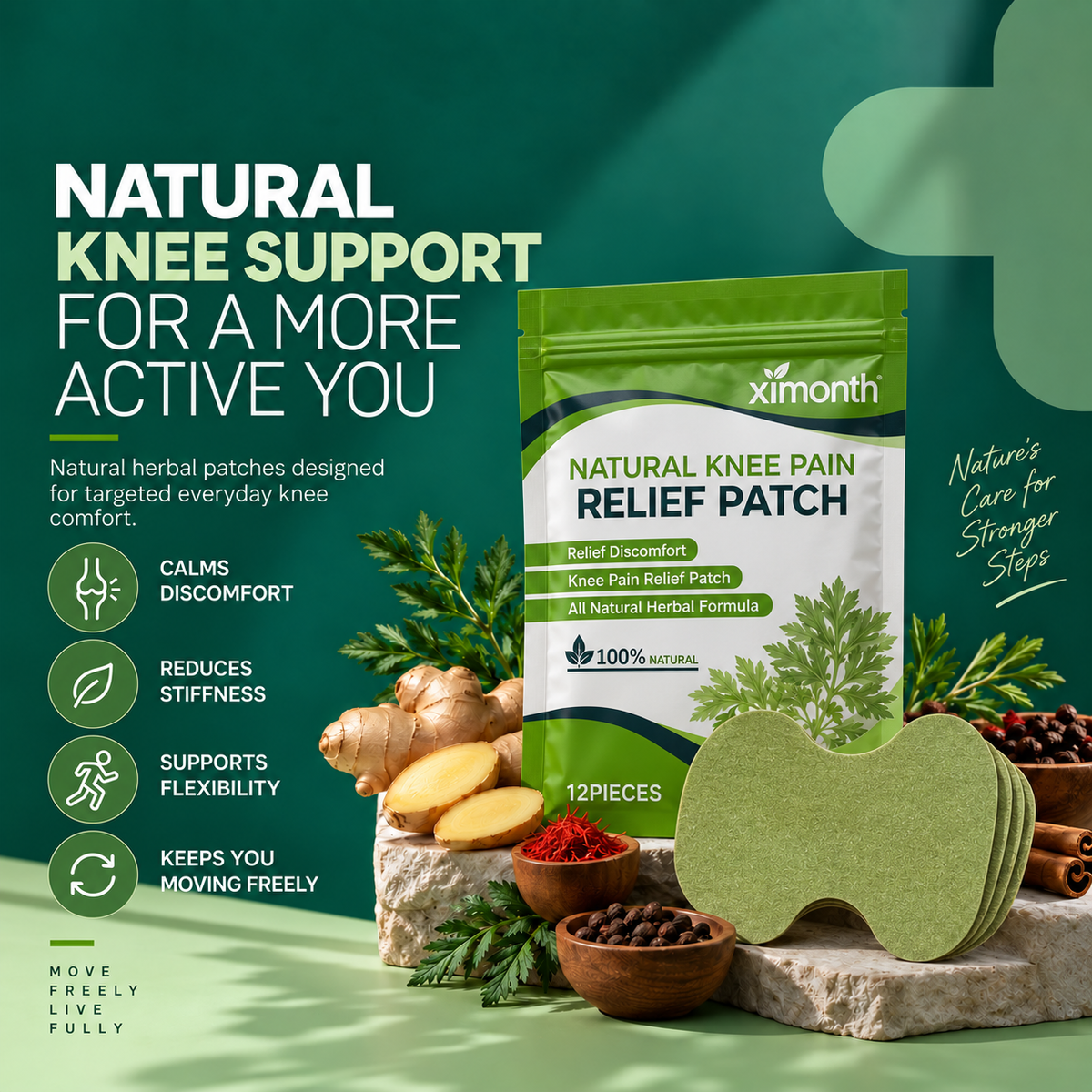 Al Aras™ - FlexiKnee Natural Knee Pain Patches