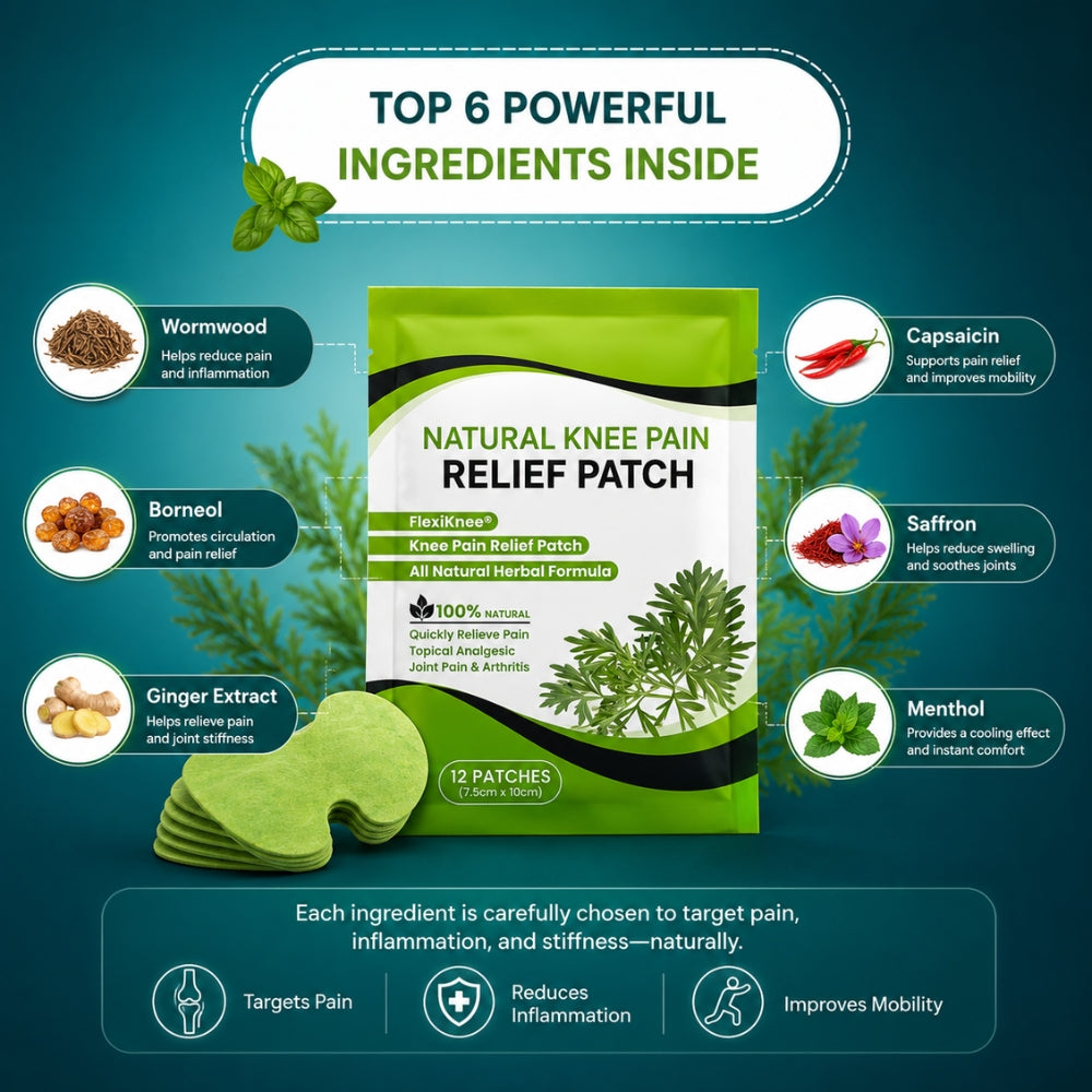 Al Aras™ - FlexiKnee Natural Knee Pain Patches