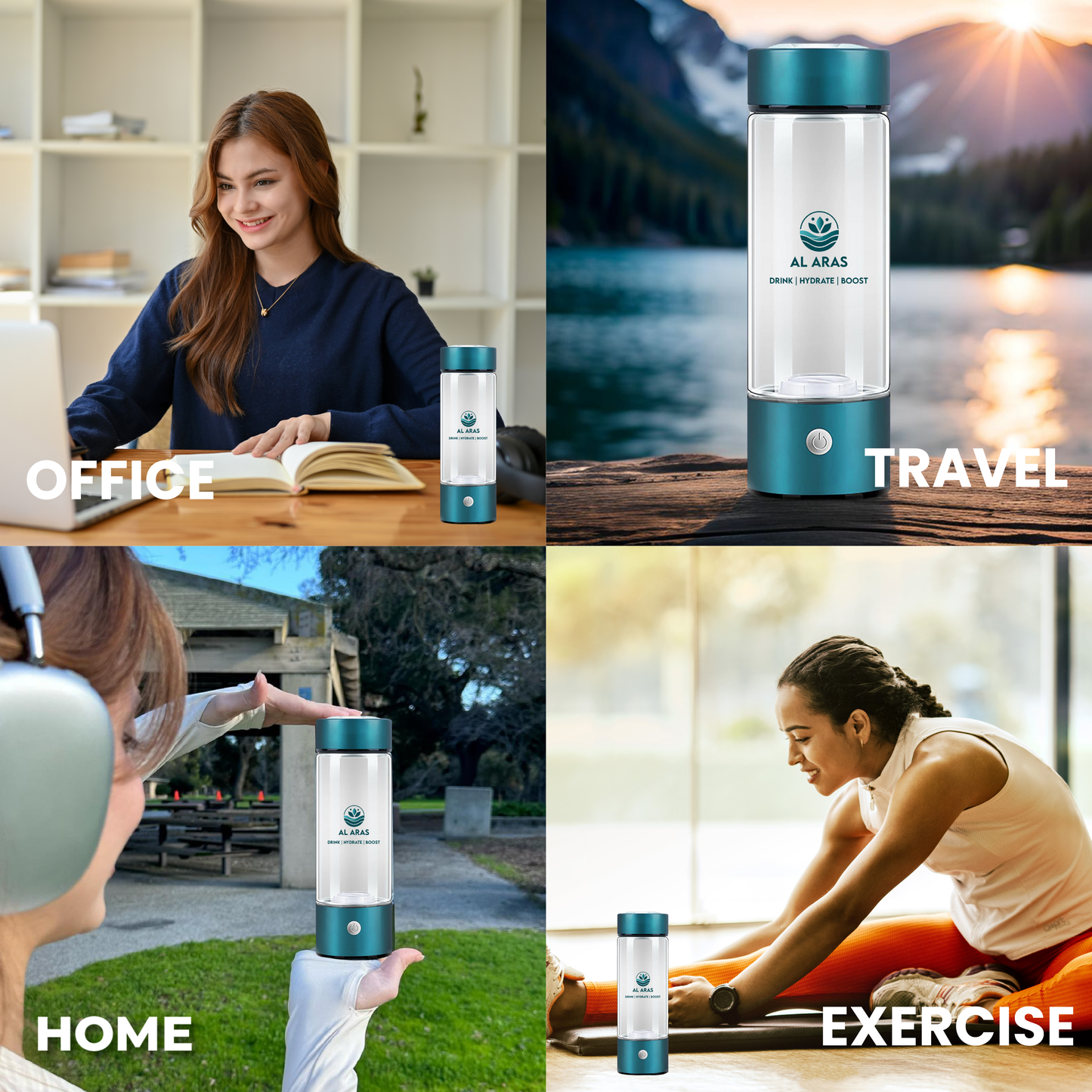 Hydrogen Water Bottle - Free eBook
